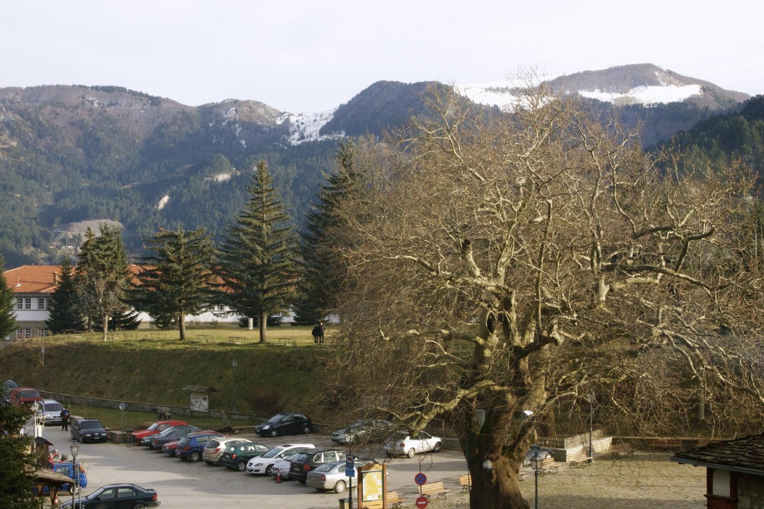 Hotel Galaxias Metsovo Buitenkant foto
